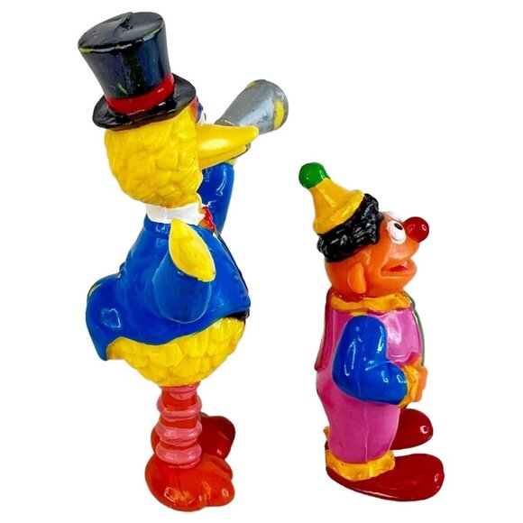 Vintage 1993 Sesame Street Circus Cookie Monster Big Bird Ernie Elephant Figures - Picture 3 of 12